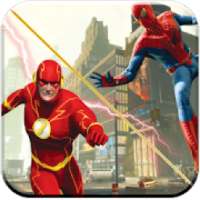 Superhero lightning flash Game:Miami city Gangster