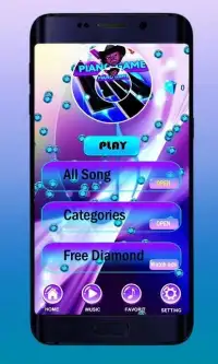 * New Lil Nas X - Piano Tiles Game Screen Shot 3