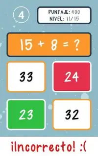 Juegos Matemáticos para Niños Screen Shot 1