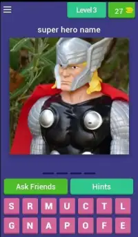 Online Super hero movies game(Hero quiz at home) Screen Shot 0