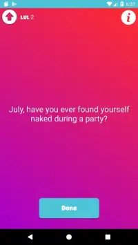 Dirty Truth or Dare questions Games for Couple Screen Shot 3