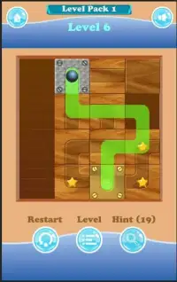 Unblock The Ball : Slide Puzzle Screen Shot 1