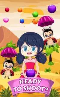 Ladybug Pop: Bubble Shooter, Blast, Match 3 Game Screen Shot 0