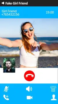 Fake Girlfriend Live Call Screen Shot 2