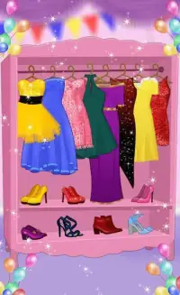 Princess Summer Prom Dress up Games Screen Shot 0