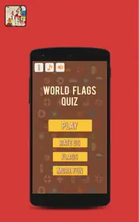 World Flags Quiz: Guess and Learn National Flags Screen Shot 1