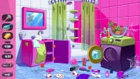 Kids Game: Baby Doll House Cleaning Screen Shot 1