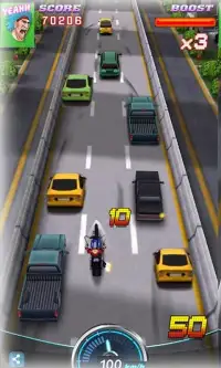 Moto racing - Traffic race 3D Screen Shot 3
