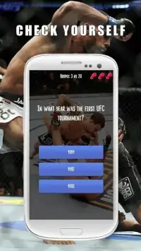 Guess the fighter — UFC Quiz Screen Shot 1