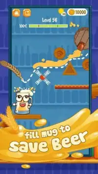 Happy Beer Glass: Pouring Water Puzzles Screen Shot 8