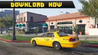 Crazy Taxi Simulator - Cab Sim Modern Taxi Game Screen Shot 0