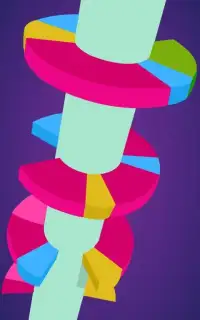 Helix Paint Ball Tower Jump Screen Shot 6