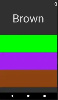 Brain Game: Tap the Right Color Screen Shot 0