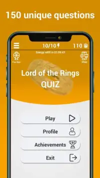 LotR Quiz - Quiz Games Screen Shot 6