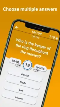 LotR Quiz - Quiz Games Screen Shot 5