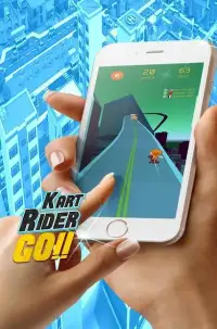 KartRider Go : slippery slope Screen Shot 1