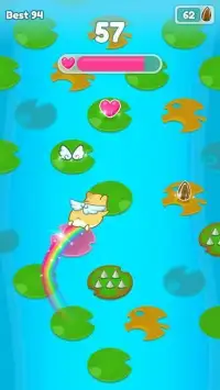 The Rainbow Jump Hamster - Animal Tap Adventure Screen Shot 3