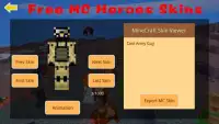 OverCraft Miner: MineCraft Heroes Skins Viewer Screen Shot 4