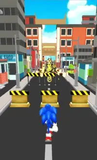 Super Sonic Subway Speed Screen Shot 6