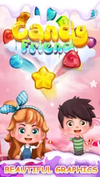 Candy Friends: Holiday - Match 3 Puzzle Free Games Screen Shot 9