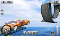 Impossible Car Stunts 2019 - Skyline Racing Screen Shot 1