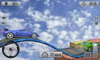 Impossible Car Stunts 2019 - Skyline Racing Screen Shot 3