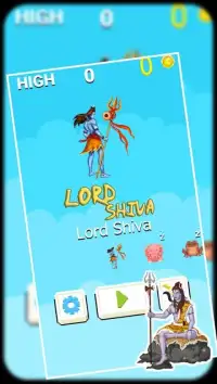 Lord ganesh Game pixel adventure: god Shiva games Screen Shot 0
