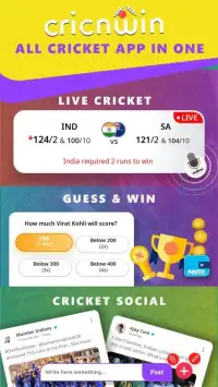 क्रिकेट लाइव स्कोर, समाचार, जीते इनाम (IPL Live) Screen Shot 14