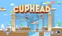 * Super Cup Head Adventure Run Jungle Game Kids Screen Shot 3
