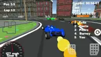 Free Cartoon Formula Racing 3D Screen Shot 7