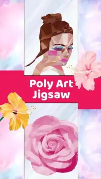 Poly Art Jigsaw Idle Painter Polygon by Number Screen Shot 9