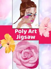 Poly Art Jigsaw Idle Painter Polygon by Number Screen Shot 4