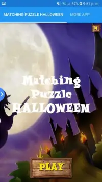 Matchin Puzzle Halloween Screen Shot 5