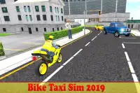 Bike Taxi Rider Sim 2019 Screen Shot 3
