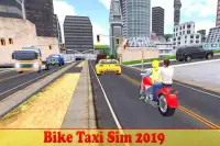 Bike Taxi Rider Sim 2019 Screen Shot 2