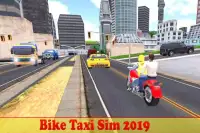 Bike Taxi Rider Sim 2019 Screen Shot 5