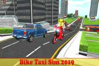 Bike Taxi Rider Sim 2019 Screen Shot 7