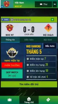 FIFA Arena by NHD - Quản lý bóng đá Screen Shot 1