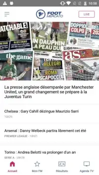 Foot Mercato : transferts, résultats, news, live Screen Shot 7