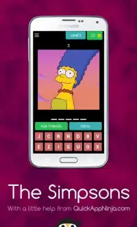 The Simpsons - Guess the Characters Screen Shot 34