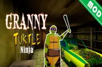 Granny Ninja Turtle Scary MOD: Horror game creepy Screen Shot 3