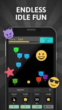 Emoji Bounce - Idle Smiley Screen Shot 2
