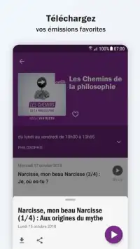 Radio France - podcasts & direct radio Screen Shot 6