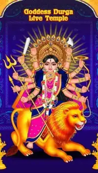 Goddess Durga Live Temple : Navratri Special Screen Shot 5