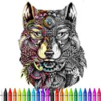 Wolf Coloring Art Game