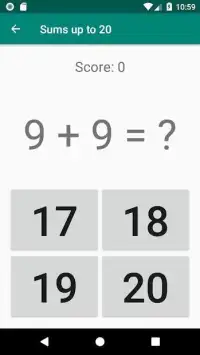 Marathon Math Quiz Screen Shot 3