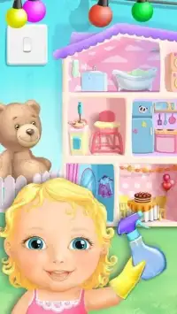 Sweet Baby Girl Doll House - Play, Care & Bed Time Screen Shot 17