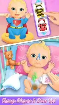 Sweet Baby Girl Doll House - Play, Care & Bed Time Screen Shot 20
