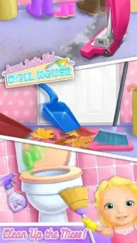 Sweet Baby Girl Doll House - Play, Care & Bed Time Screen Shot 30