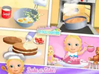 Sweet Baby Girl Doll House - Play, Care & Bed Time Screen Shot 2